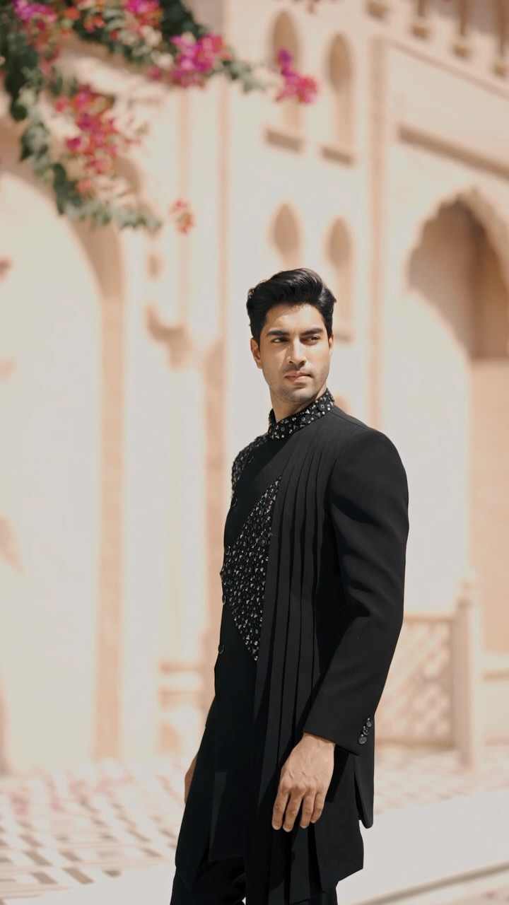 Elegant Fusion Indo Western Ensemble