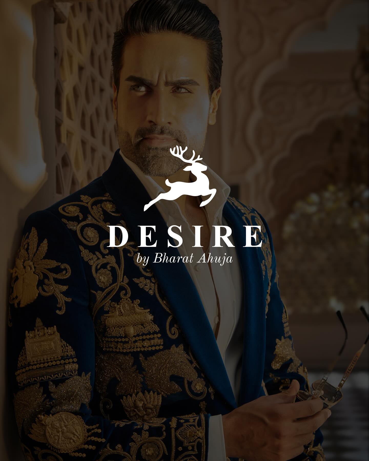 Opulent Velvet Designer Suit