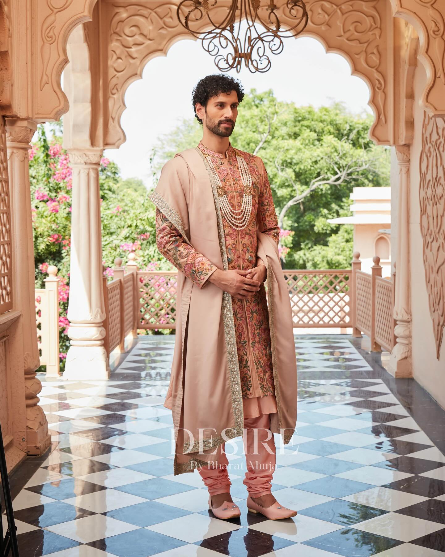 Regal Elegance Silk Sherwani