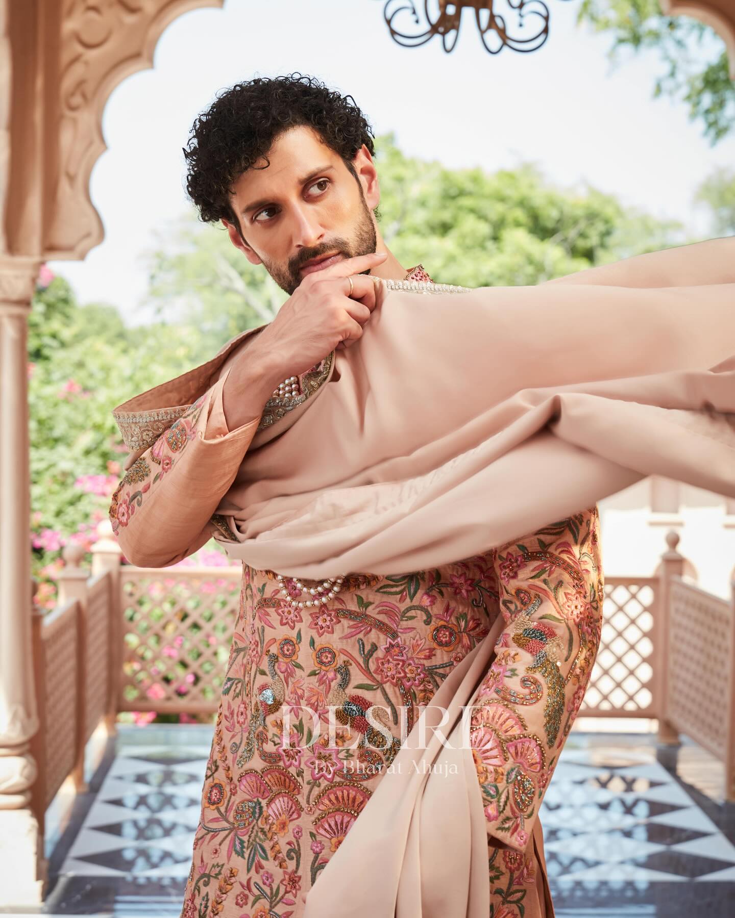 Regal Elegance Silk Sherwani