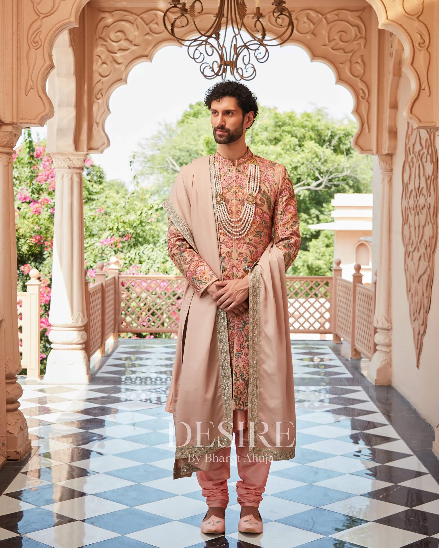Regal Elegance Silk Sherwani