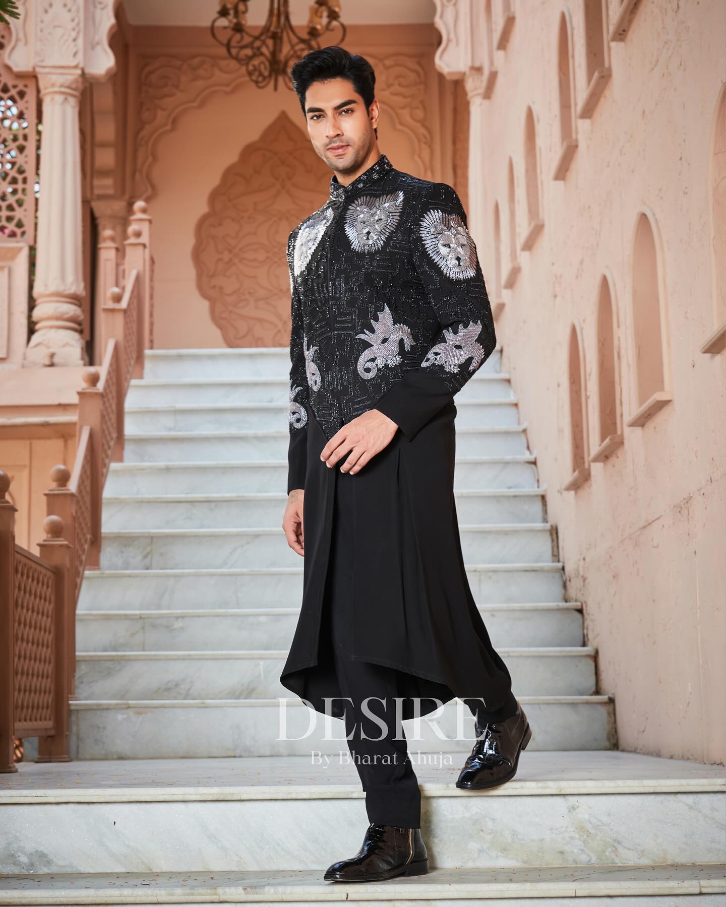 Heritage Handwork Indo Western Ensemble