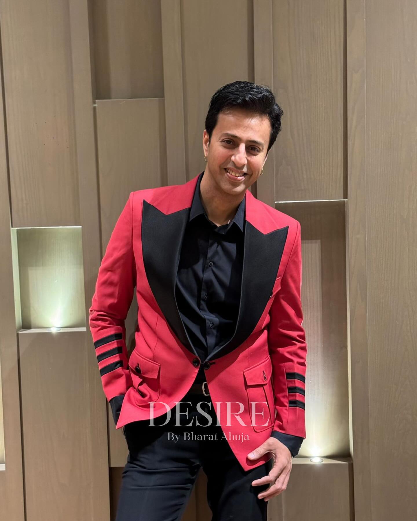 Italian Elegance Designer Suit