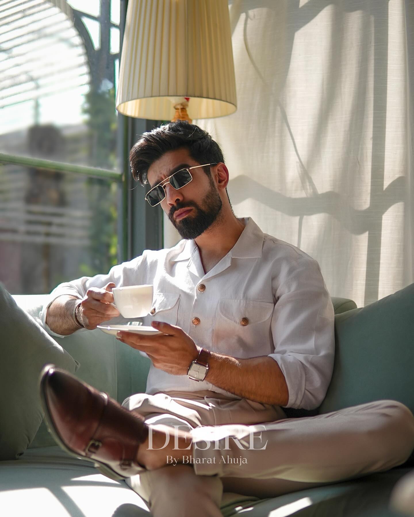 Luxe Linen Evening Shirt