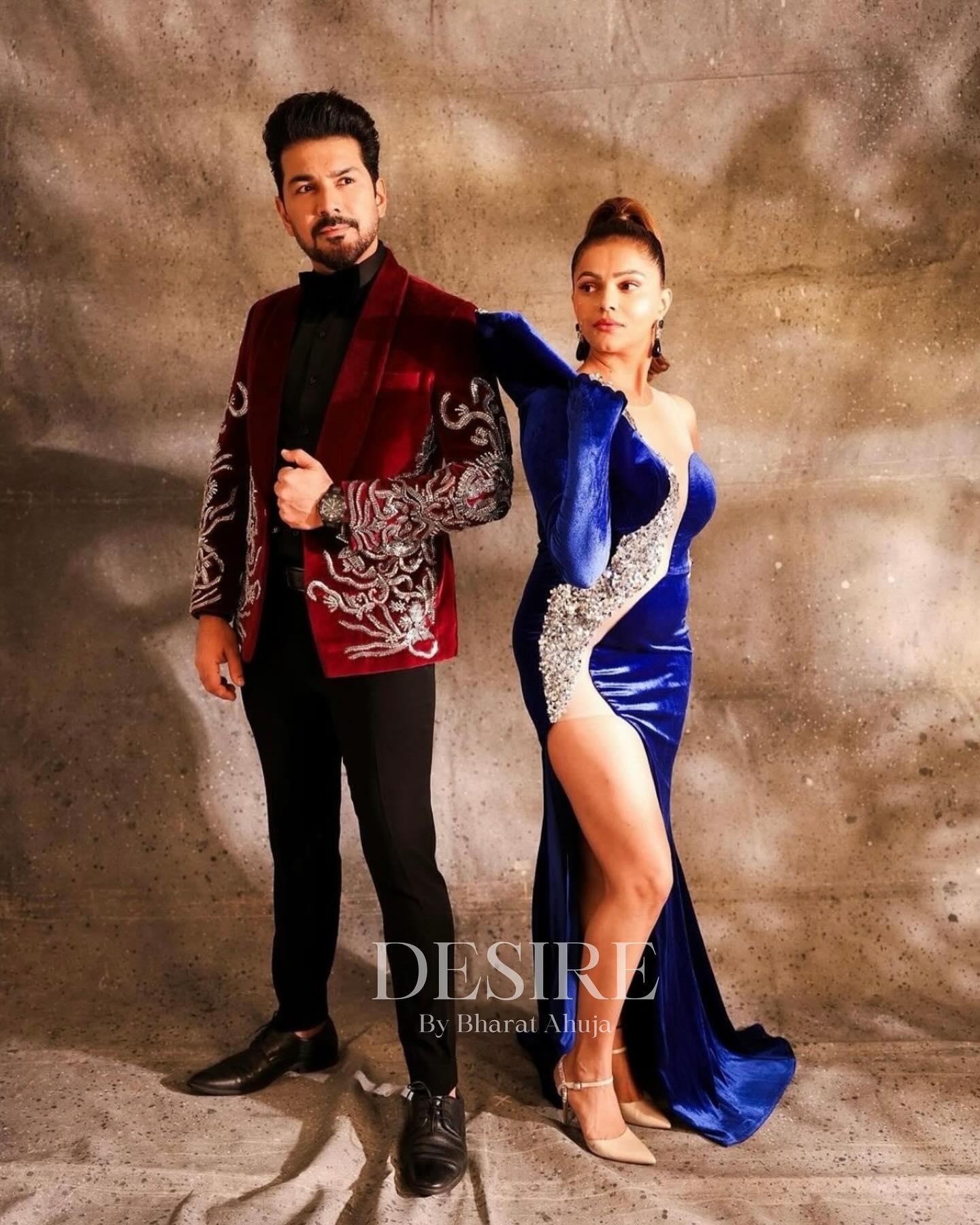 Velvet Elegance Designer Suit
