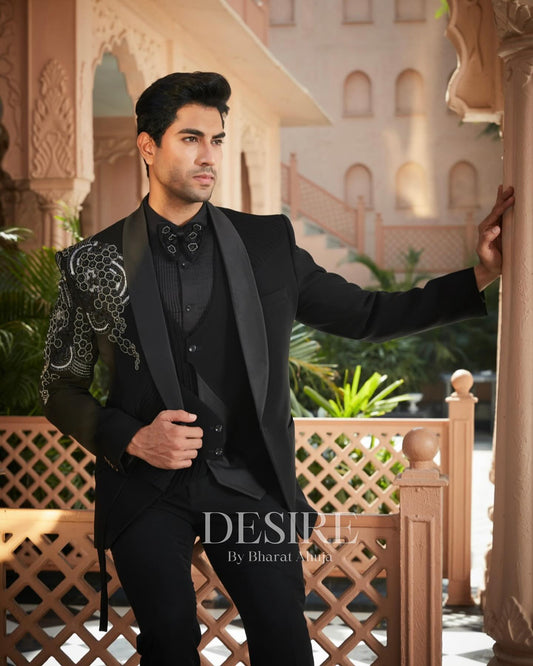 Elysian Elegance Designer Suit