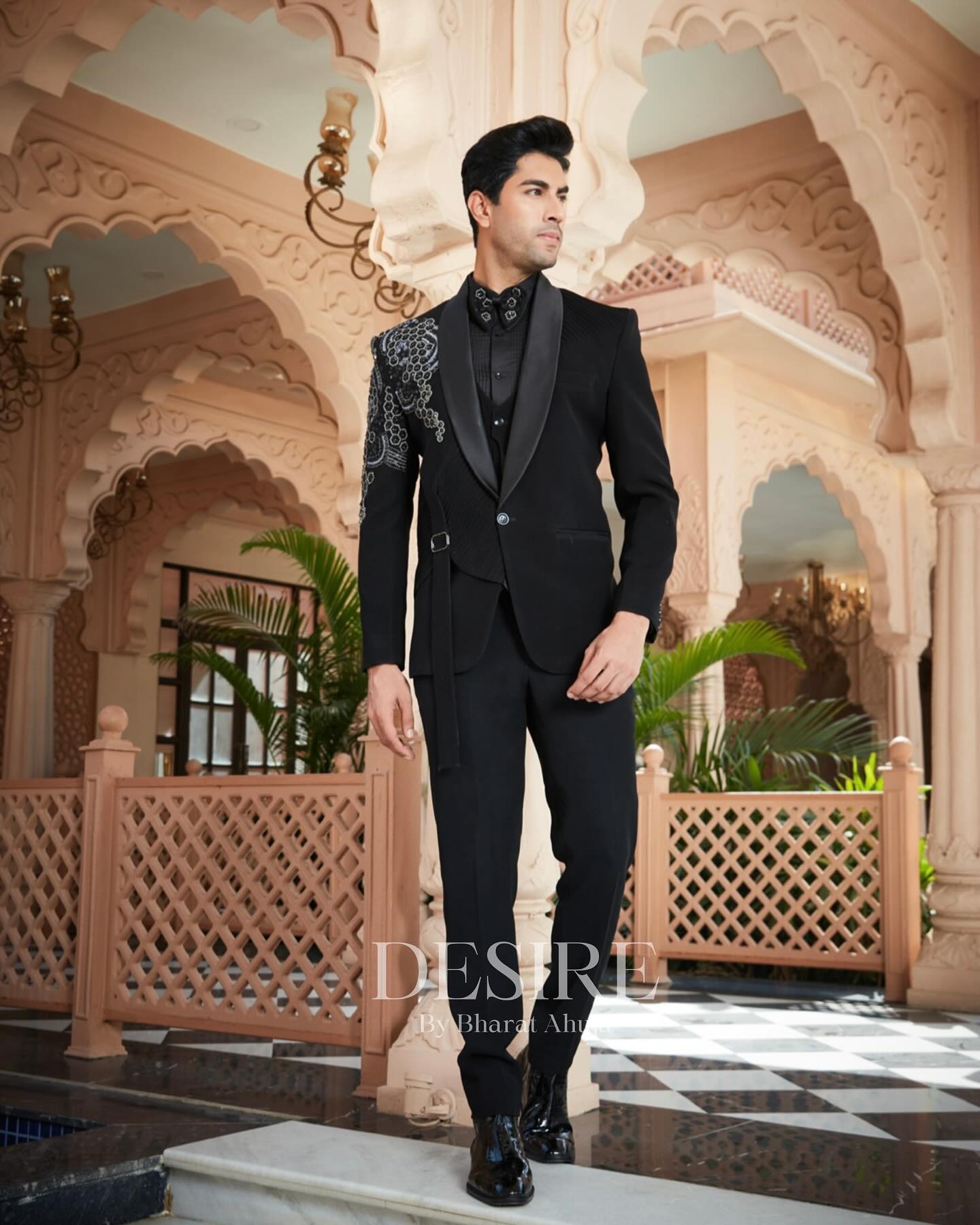 Elysian Elegance Designer Suit
