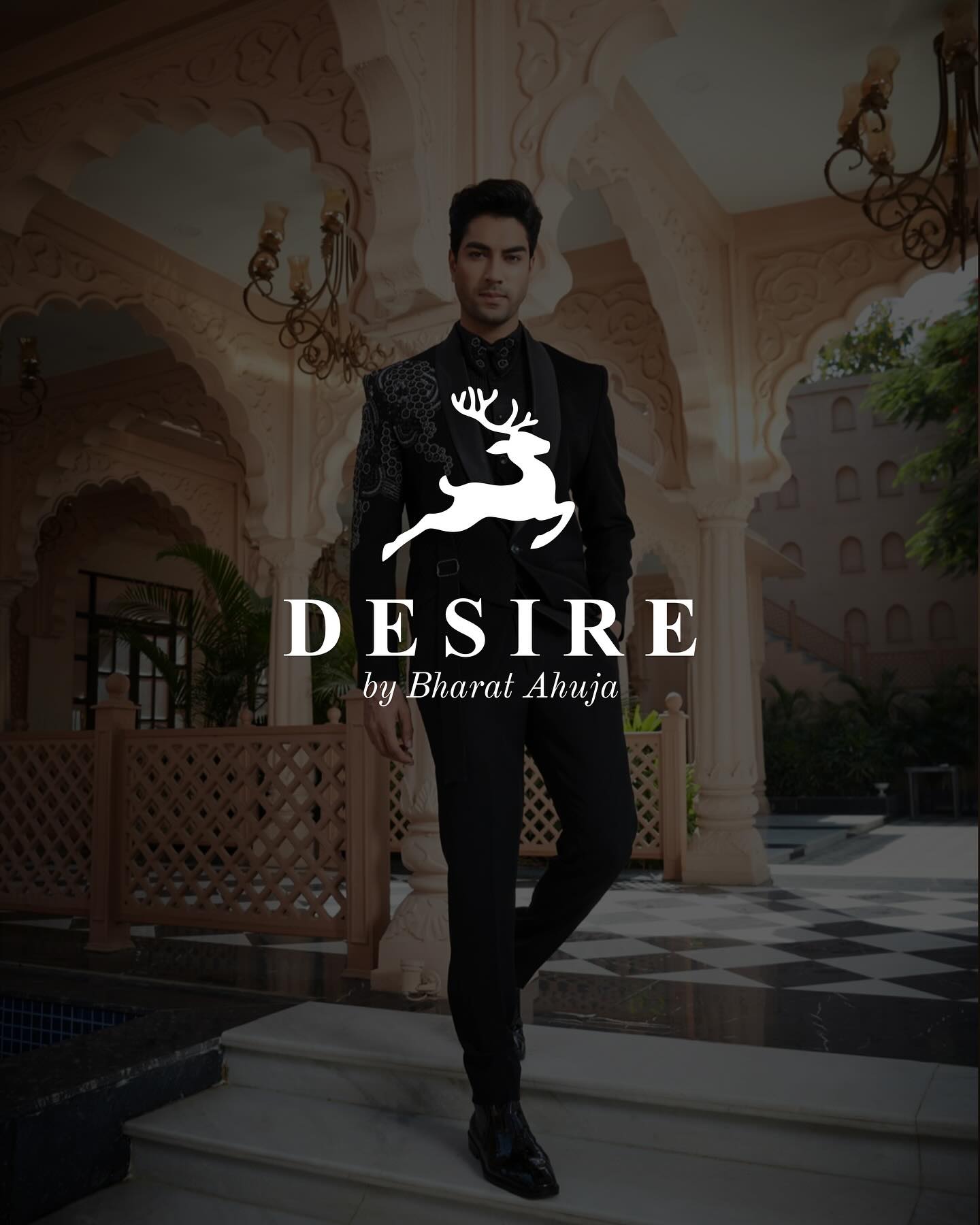 Elysian Elegance Designer Suit