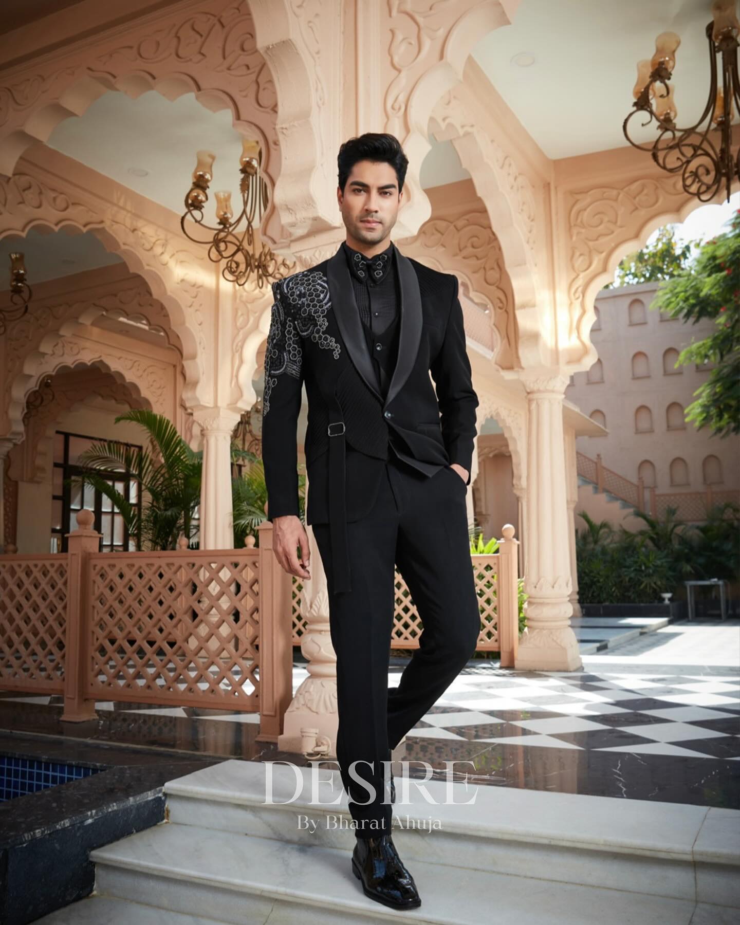 Elysian Elegance Designer Suit