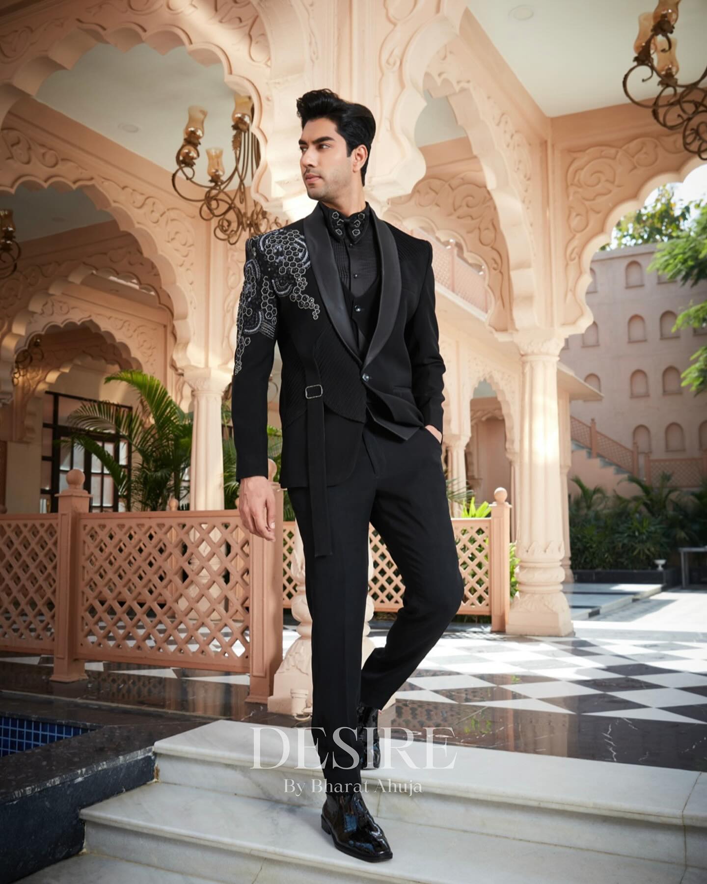 Elysian Elegance Designer Suit