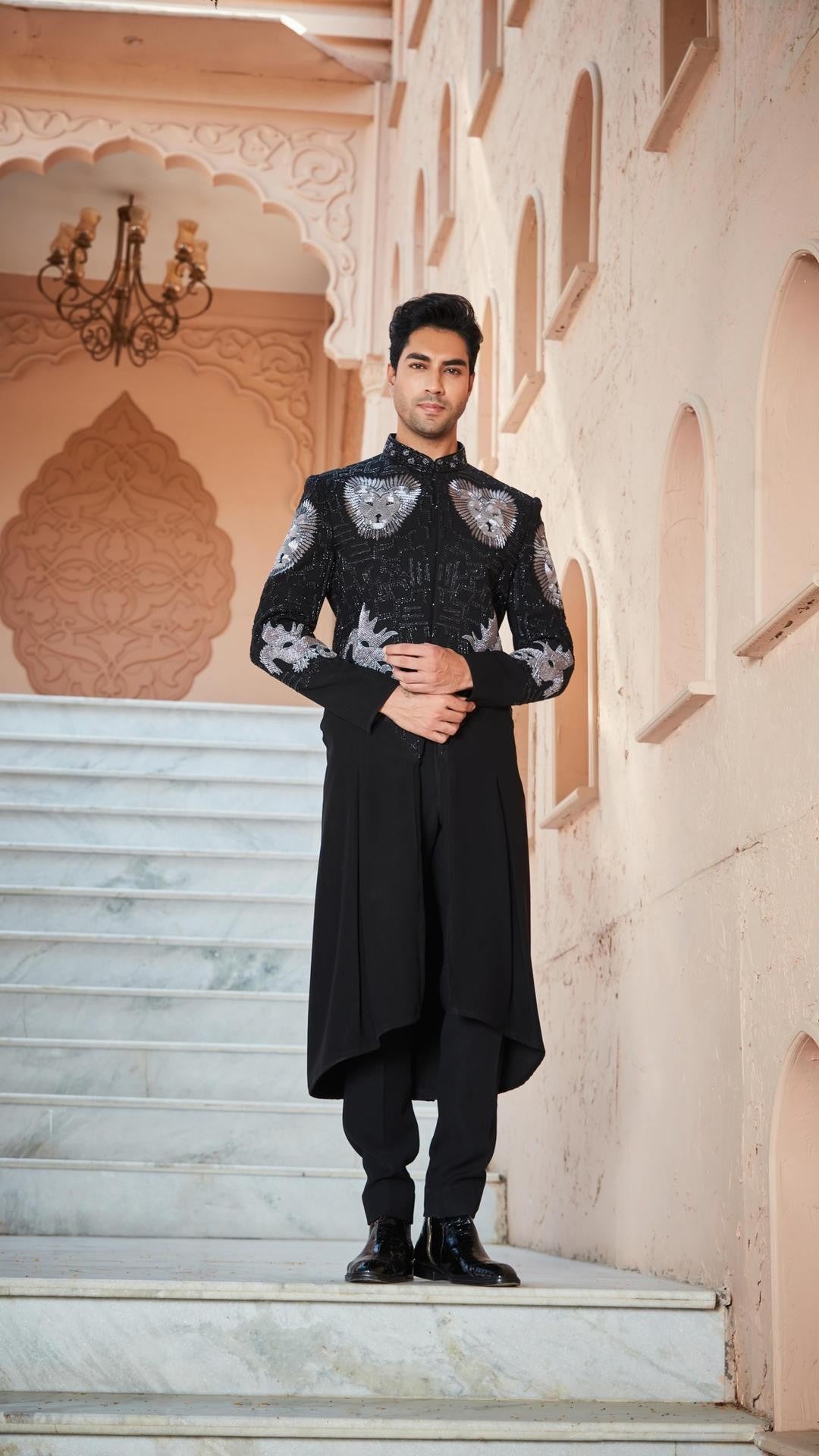 Heritage Handwork Indo Western Ensemble