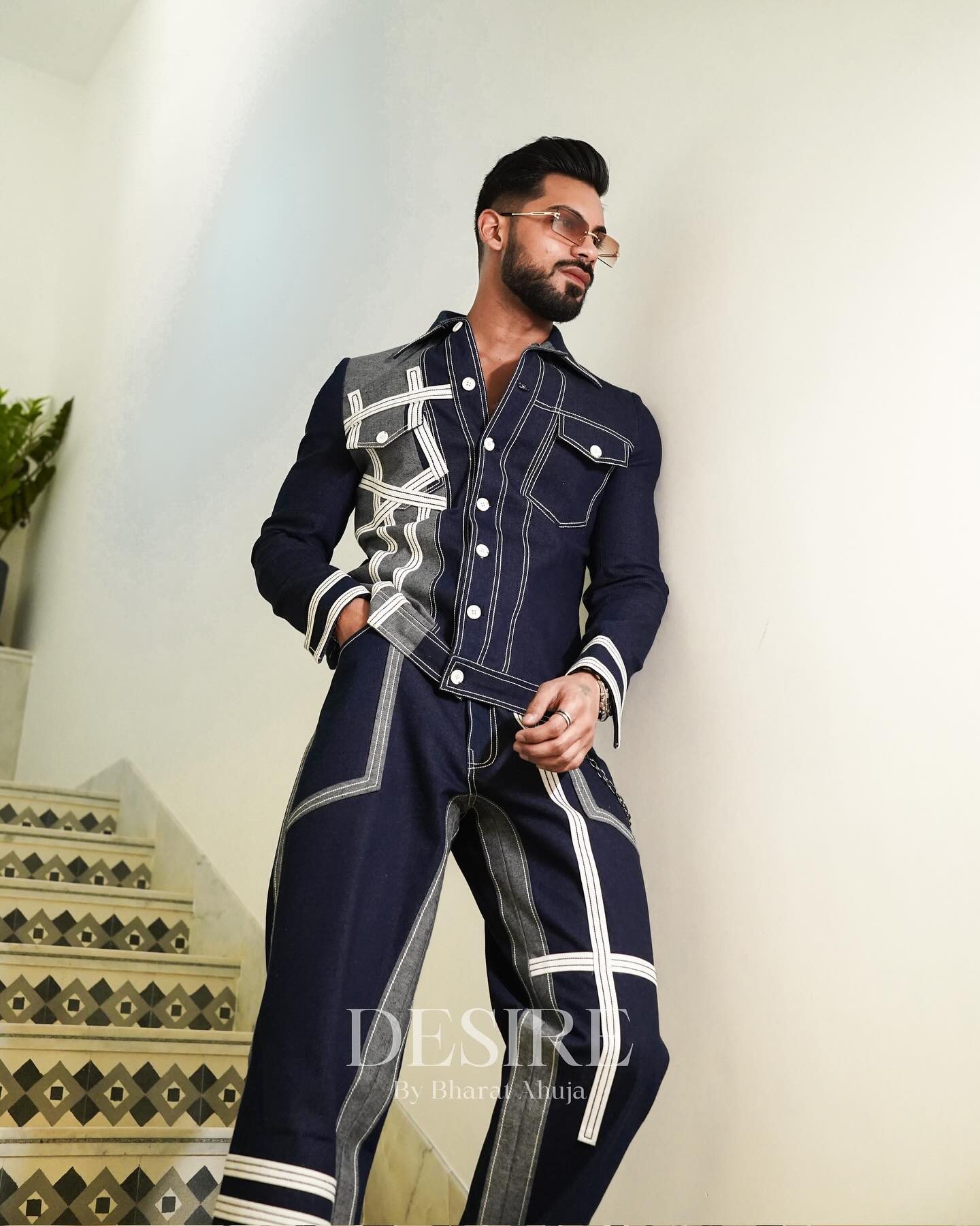 Denim Chic Cord Set