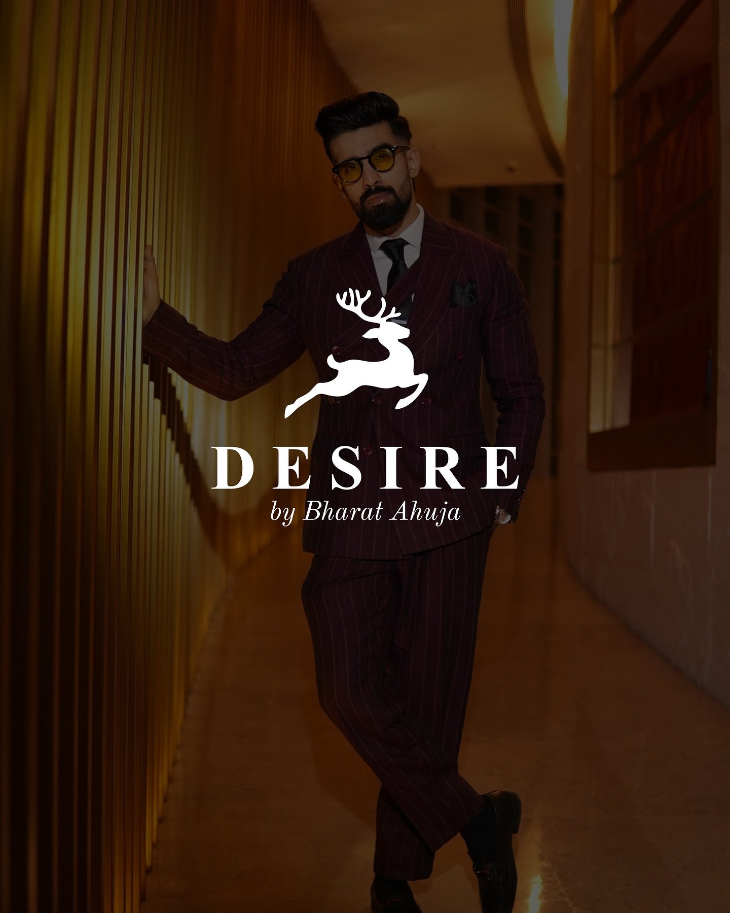 Luxe Linen Designer Suit