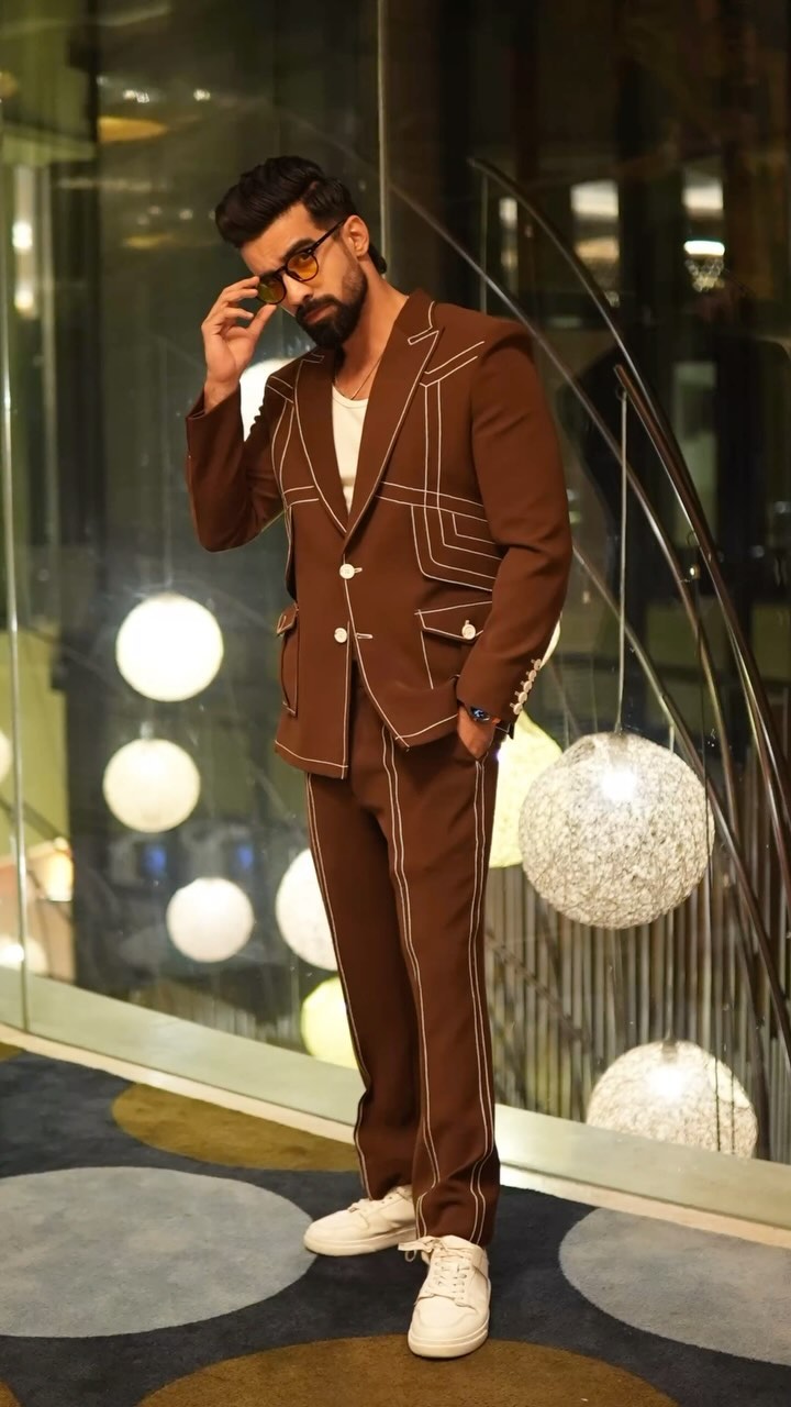 Eclipse Elegance Designer Suit