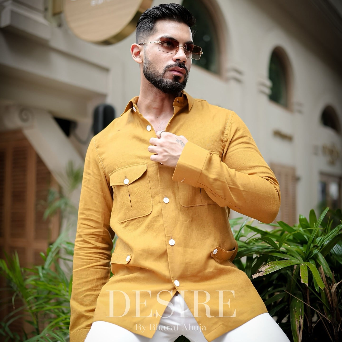 Luxe Summer Linen Party Shirt