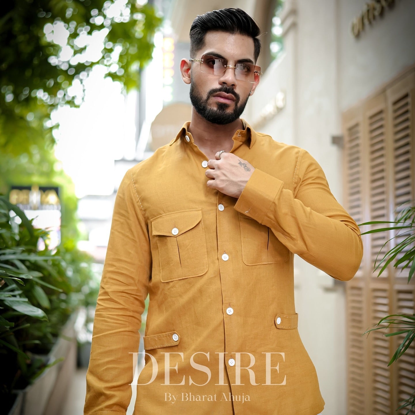 Luxe Summer Linen Party Shirt