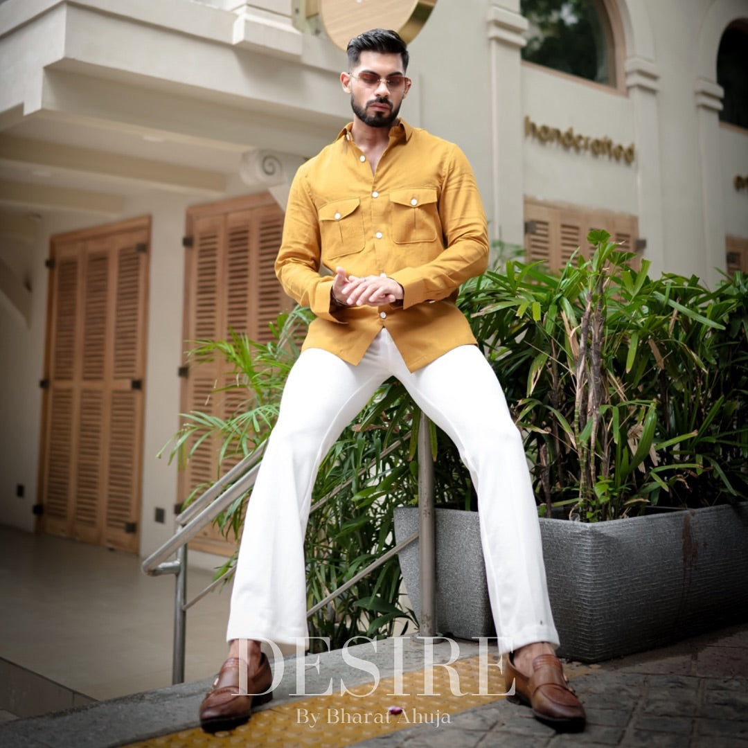 Luxe Summer Linen Party Shirt