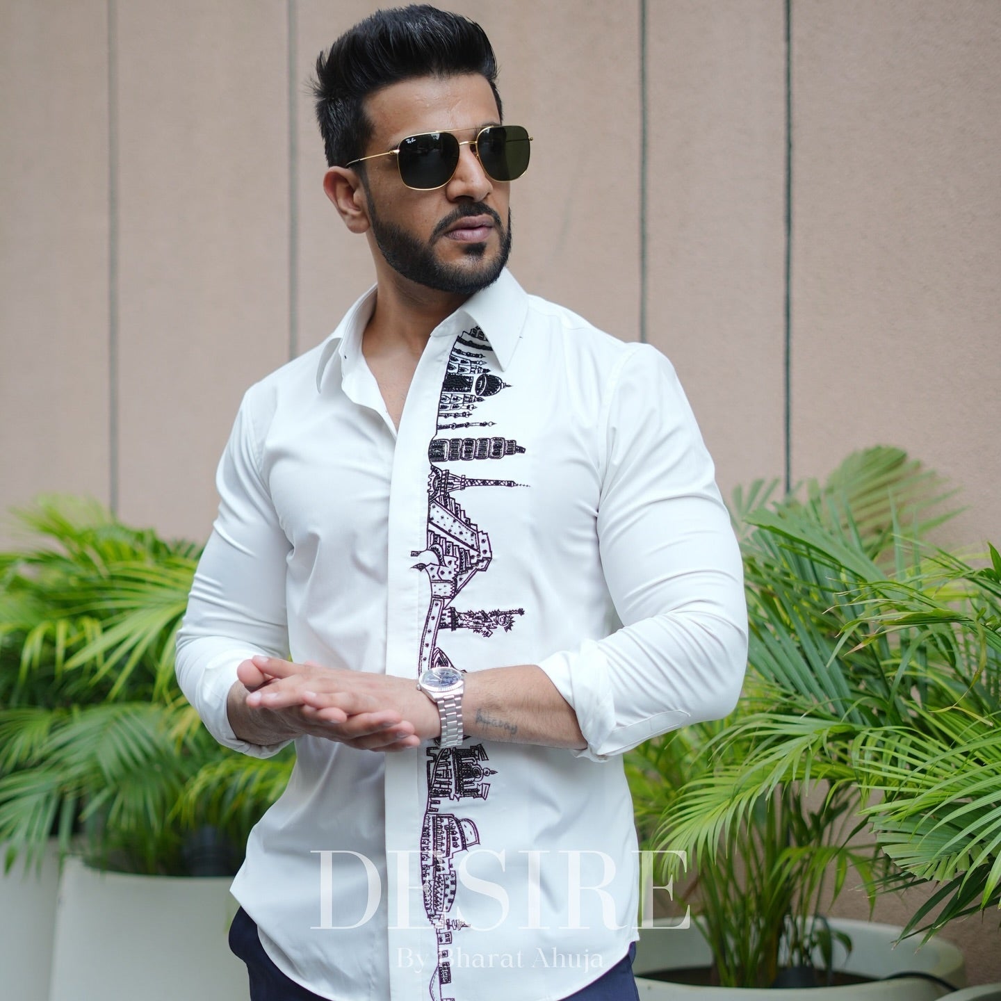 Embroidered Elegance Shirt