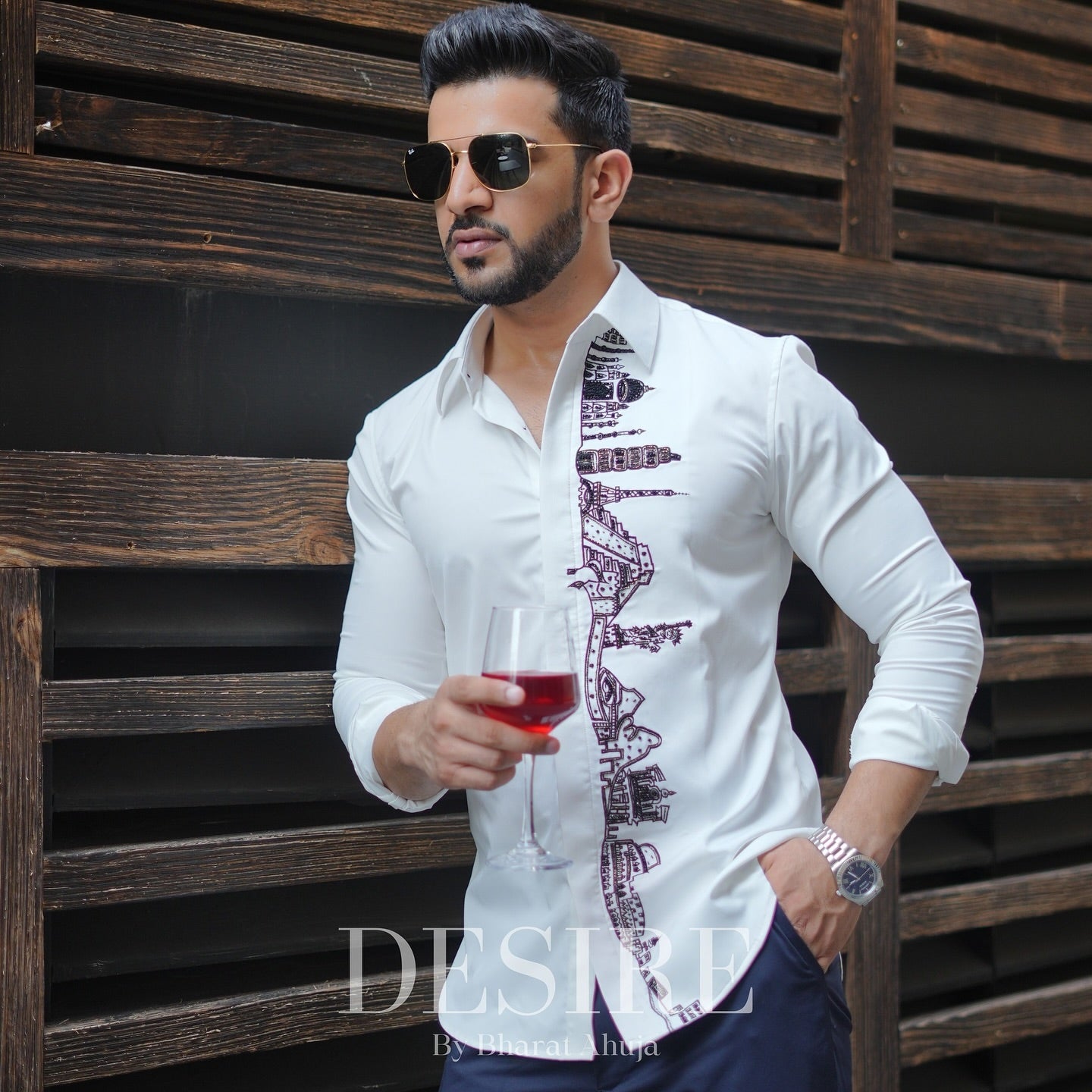 Embroidered Elegance Shirt