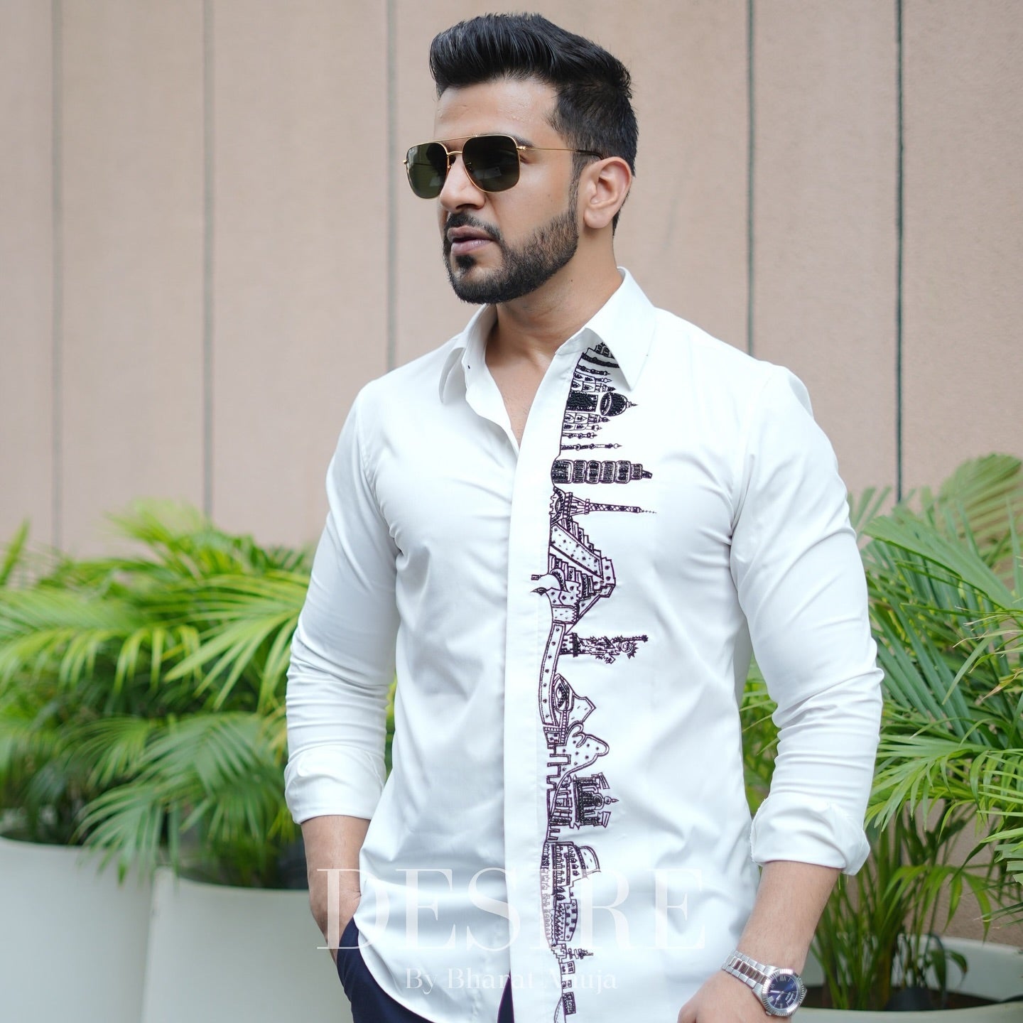 Embroidered Elegance Shirt