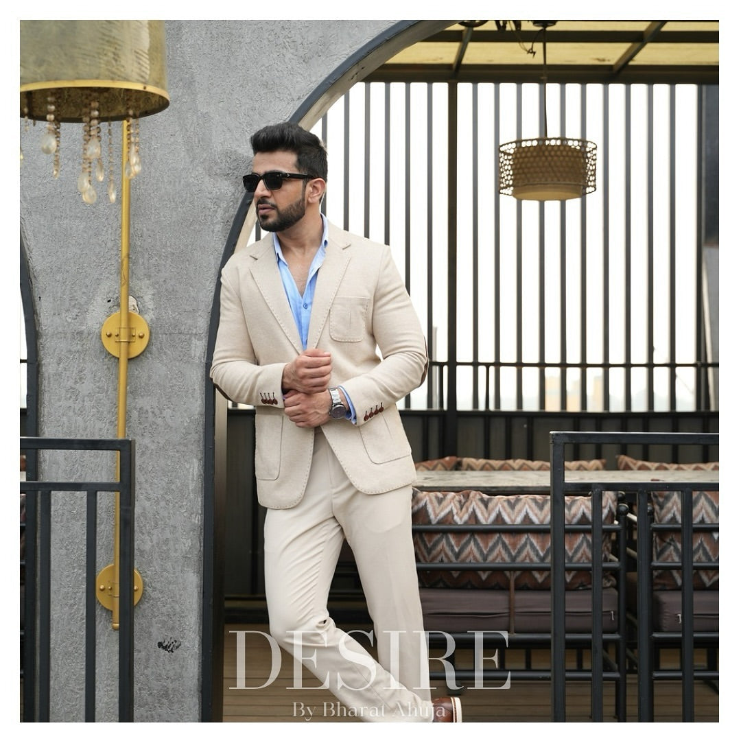 Beige Vanguard Blazer