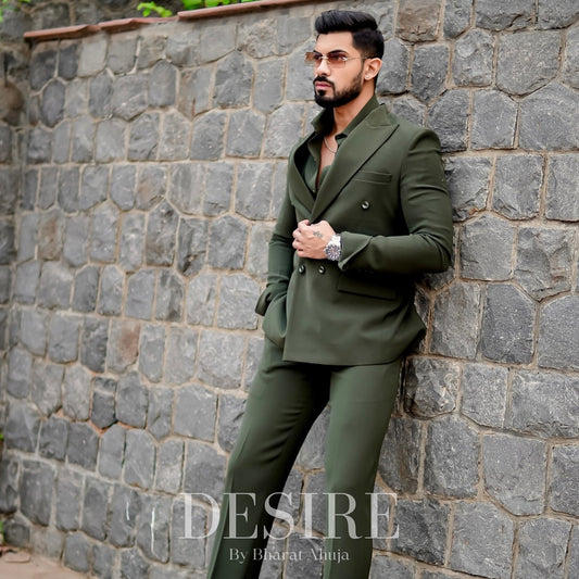 Olive Twin Blazer